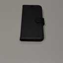 TUCCH Compatible with iPhone 16 Wallet Case, RFID Blocking 4 Card Holder Kickstand [Shockproof TPU Interior Shell], PU Leather Magnetic Closure Protective Flip Phone Cover, Black