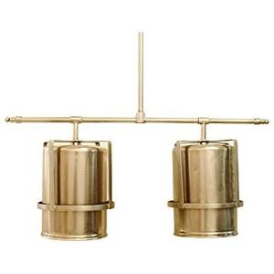 Yosemite Home Decor SM2281-2NI 2-Light Island Light in Nickel Finish