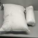 Beckham Hotel Collection Bed Pillows Standard/Queen Size Set of 2 - Original Down Alternative Pillow for Sleeping - Bedding for Back, Stomach or Side Sleepers (White)