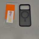 TORRAS Stronger Magnetic & Shockproof for iPhone 17 Pro Max Case, Fit for MagSafe, Mil-Grade Drop Protection, Camera Control, DIY Button, Slim for iPhone 17 Pro Max Phone Case Translucent Deep Blue