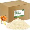 YASNAY White Beeswax Pellets 5LB, Organic Beeswax, Beeswax for Candle Making, Body, Skin Care DIY, Lip Balm and Soap Making Supplies