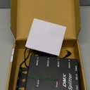 DMX Splitter, 1 Input 8 Output DMX512 LED Signal Distributor with Signal Indicators, Black (DMX512-SPlitter Iron)