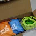 hand2mind Rainbow Lowercase Magnetic Letters, Plastic Magnetic Letters for Classroom, Alphabet Letters for Kids, Letter Recognition for Kindergarten, Word Building Letter Magnets for Kids (Set of 6)