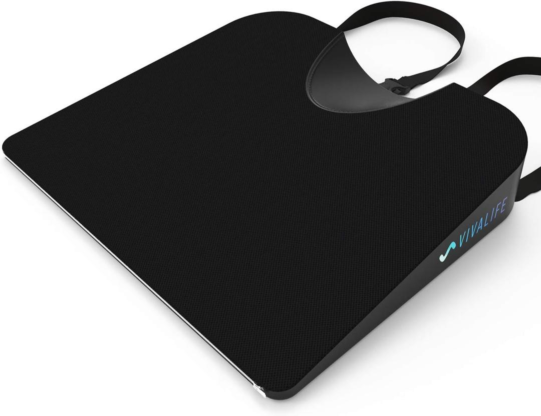 Gel Memory Foam Office Chair & Car Seat Cushion with Non-Slip Bottom  Tailbone Pain Relief Cushion, Ergonomic, Orthopedic Sciatica & Coccyx Pillow Cushion