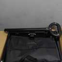 Yozoia 360LBS Heavy-Duty Wagons Carts Foldable 120L Collapsible Wagon Cart with Wheels and Tailgate, Folding Utility Wagon Carts for Groceries, Outdoor Camping, Shopping, Beach, Garden (Black)