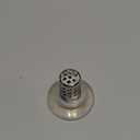 iFealClear All Metal Bathroom Sink Stopper, Pop Up Sink Drain Strainer with Removable Stainless Steel Filter Basket, Universal for 1.1"-2.36" US Sink, Brass Bounce Core, Hair Catcher, Brushed Nickel