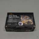 Twinkle Star 2 Pack Solar Christmas Lights Outdoor, Total 80 FT 240 LED Solar Powered Christmas Fairy Lights Waterproof with 8 Modes for Patio Garden Party Backyard Wedding Decorations Multicolor