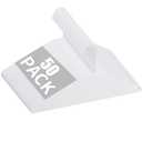 50 Pack Metal Wire Hanger, 18-inch Clothes Hangers in Bulk, Wire Hangers for Clothes, Metal Coat Hangers for Standard Size Shirts, Suits, Pants, Skirts, Coats, Ultra Thin Space Saving White