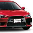 Halloween Red License Plate Frame 2 Pack Accessories Cars Decor 12.3 X 6.3 Inches for Men Women