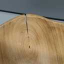 BTEOBFY Handmade Cedar Wooden Fruit Bowl & Basket - Solid Wood Kitchen Counter Organizer for Fruits, Vegetables Display - Rustic Farmhouse Decor with Artisan Carving (15x2.36x2.7 Inch)