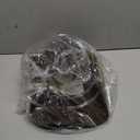 Faux Suede Felt Western Cowboy Hat for Women or Men, Wide Brim, Rivet Strap (One Size-Medium, Crown Brown Braid)