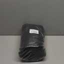 RESARE Waffle Bathroom Runner Rugs, Super Absorbent Bath Mat Non Slip Washable Quick Dry, Upgraded Ultra Soft Boho Bath Rugs with Tassels for Hallway Bedroom Laundry Room, 2'x6'(24"x72"), Black