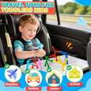Magnetic Travel Toys for Toddlers Kids, Fidget Toys Airplane Car Travel Activities Essential,Road Trip Sensory Toy Magnet People Men,Gifts Toys for 3 4 5 6 7 8 Year Old Easter Basket Stuffers -20PCS
