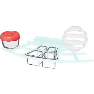 Extra Smart Bird Feeders Kit - Including Humingbird Feeder, Suet Ball Feeder and Jelly Holder, Attract More Birds to Your Garden, Only for Birdkiss Smart Bird Feeder AS001-PMWH-US (Blue)