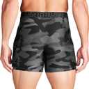 Under Armour Men's Multi-Pack Standard Tech Boxer Brief, 6" Inseam, All-Day Comfort & Ultra-Soft (Gray)
