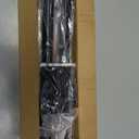Matte Black Shower Curtain Rod 31-79 inches with Holders, Stainless Steel Shower Rod & Tension Rod, Adjustable Tension Shower Curtain Rod for Bathroom, Windows, Closet