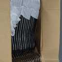 TOPIA HANGER Wooden Coat Hangers 30 Pack, Black Wood Suit Hangers with Non Slip Pants Bar, 360 Swivel Hook and Shoulder Notches for Camisole, Jacket, Pants, Smooth Finish Clothes Hangers -CT34B30