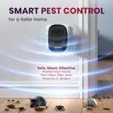 Ultrasonic Pest Repeller for Indoor Use - 2 Pack - Covers Up to 1,500 sq ft per Device - 3 Modes Mouse Repellent - Rodent Repellent – Helps Repel Rats, Spiders, Mosquitoes, Ants & Household Insecs