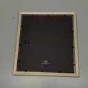 Craig Frames 7171610BK Wood Grain Finish 9 by 10-Inch Picture/Poster Frame, 0.825-Inch Wide, Solid Black