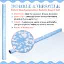 Kolldenn Blue 2 Rolls Composition Fabric Bulletin Board Paper Roll, 4x12ft