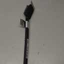 BBQ Cleaner Grill Brush Scraper Grill Cleaner BBQ Cleaning BBQ Wire Brush Barbecue Brush for Grill Cleaning Brush BBQ Brush Pizza Oven Cleaning Brush - Black