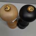 Peugeot Paris U'Select Zirlion Salt And Pepper Mill 9" Set, Natural And Chocolate