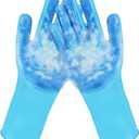 2pcs Dog Washing Gloves and Dog Bath Brush, 2-in-1 pet Shower Set | Suitable for Dogs, Cats, Bath Massage, and pet Grooming