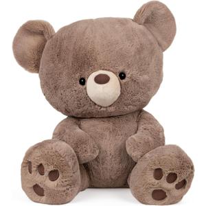GUND Kai Teddy Bear, Premium Plush Toy Stuffed Animal for Ages 1 & Up, Taupe/Light Brown, 23"