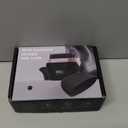 Mini Hair Straightener,Rechargeable Wireless Portable Hair Straightener Brush,Fast Heating Hot Comb3-Speed Temperature ControlAnti Scald Shell, Lightweight and Portable for Home Travel Gift (Black)