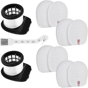 Leemone Kucbraly IZ462H Filter Replacements for Shark IZ462H IZ483H IZ482H IZ440H Vertex Cordless Stick Vacuum Cleaner, 1 Filters, 4 Foam & Felt Filters