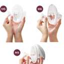 Momcozy M5| M6| M9 Original Replacement Accessories, Food-Grade Silicone & BPA Free, Original Breastfeeding Parts, Inserts 21mm, 4 Pack