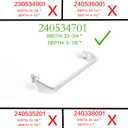 240534701 Door Bar Rack Compatible with Frigidaire or Kenmore Refrigerator