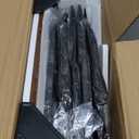 Tohomeor Narrow Dresser Tall Skinny Storage Tower Vertical Slim Chest of Drawers with Charging Station Small Nightstand Side Table for Bedroom, Bathroom, Small Spaces (Rustic Brown, 4 Drawers)