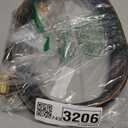 Giraffe Tools Garden Hose 5/8" Custom Length, No Kink, Flexible, Leakproof Water Hose, 600 Burst PSI, 5ft Double Female Fittings,Black Orange