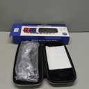 FYOUNG 3 in 1 Accessories Bundle for PlayStation Portal, Carrying Case & Hard PC Clear Cover Skins Set with Screen Protector, Protective Shell Portable Travel Handbag for PS5/PSP Portal Console (White)