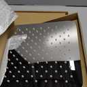 Veken 10" Luxurious Rain Shower Head with Handheld, High Pressure Rainfall Shower Heads wih Extension Arm, Wide Dual Showerhead with Spray Combo, Bathroom Accessories, Chrome, Silver