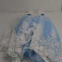 Princess Lilac Long Girls Pageant Dresses Kids Prom Puffy Tulle Ball Gown 6