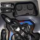 RC Planes for Kids Adults, Foam Remote Control Airplane Jet Helicopter Drone Toys for Kids Adults 8-12 12-16, Remote Control Plane Airplane Toys with Led Lights, 360 Flip Stunt Rotation (Black-2batteries)