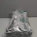 Large Shallow Organizing Baskets 15x11x5.1 Inches - Rope Woven Storage Bins for Bathroom, Shelves, Cube Closet, Mixed Grey 2 Packs