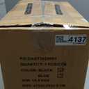 Heavy Duty Beach Wagon with Big Wheels for Sand, 10" Wheel Collapsible Wagons Foldable Large Wagon Cart Folding All Terrain for Camping (Black)