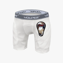 Youper Boys Youth Padded Sliding Shorts with Soft Protective Athletic Cup for Baseball, Football, Lacrosse M
