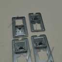 Pack of 4 made2catch Classic Metal Rat Traps Fully Galvanized - Humane Snap Traps That Work, Durable, Reusable and Effective