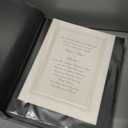 potricher Small 8x10 Photo Album 160 Pockets Linen Cover Large Capacity Picture Book for Family Wedding Anniversary and Baby (Grey)