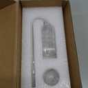 CO2 Diffuser Aquarium Glass Spiral CO2 Atomizer Diffuser Bubble Counter Check with Suction Cup for Aquarium Planted Fish Tank Supply Accessories