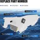 DR104002 Engine Coolant Reservoir Tank Replacement for Kenworth T680 T880 2013-2020, Peterbilt 579 2013-2020, Replace CP237001
