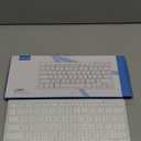 OMOTON Bluetooth Keyboard Compatible with Mac ONLY, Compact Wireless Keyboard Compatible with MacBook Pro/Air, iMac, Mac mini/Pro Laptop and PC (Silver)