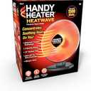 Handy Heater Heatwave Parabolic Oscillating Space Heater, 1500 Watts