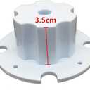 weelye 2 Pcs Children Electric Car Tire Adapter Connection Clip for Gear Box.Transmission Gear External Gear Accessories Connect Gearbox Motor and Wheels for Kids Powered Ride-Ons Replacement Parts