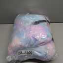 Children Travel Pillow Car Pillow Removable U-Shaped Pillow for Adults to Support Head and Body in The Back Seat of Long Car Trips (Tie Dye/Dream)