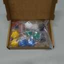 EG STARTS 12x 24mm OEM Arcade Push Buttons Switch Perfect Replace for Sanwa OBSF-24 OBSC-24 OBSN-24 Push Button DIY Fighting Stick PC Joystick Game Part (Each Color of 2 Pieces)